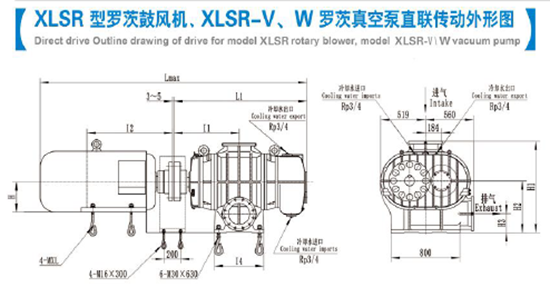 羅茨風機結構